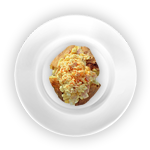 Baked Potato With Egg Mayonnaise 