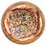Mushroom Pizza 